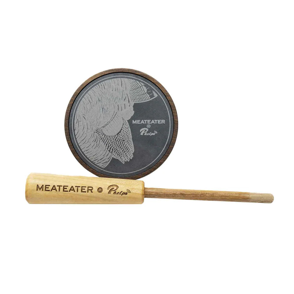 Phelps MeatEater X Phelps Walnut State/Glass Turkey pot call