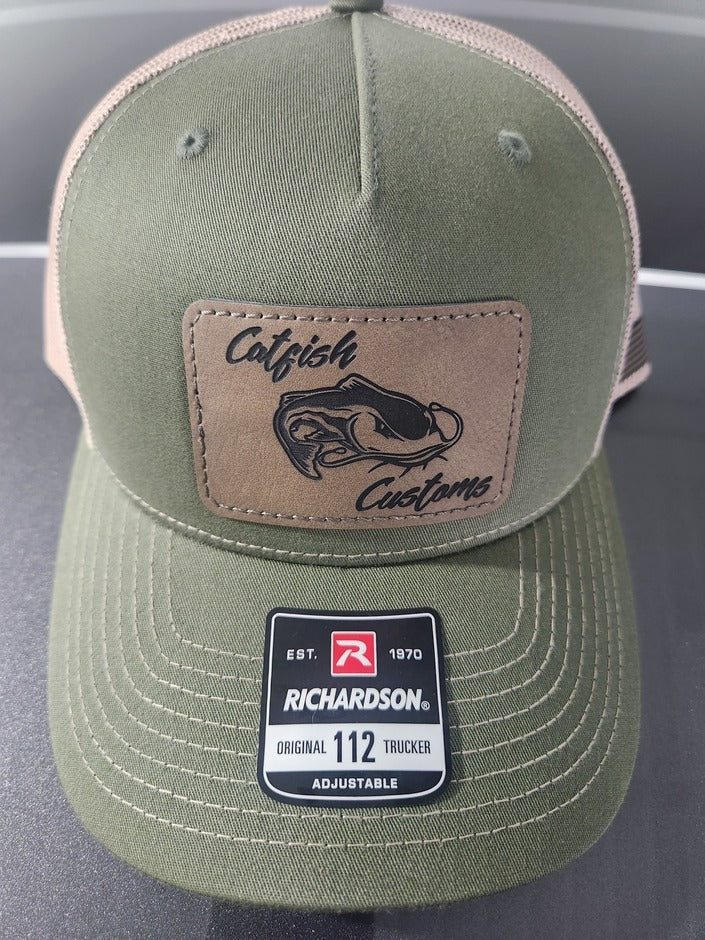 Catfish Logo - Richardson Trucker Hat – Catfish Custom Bowstrings